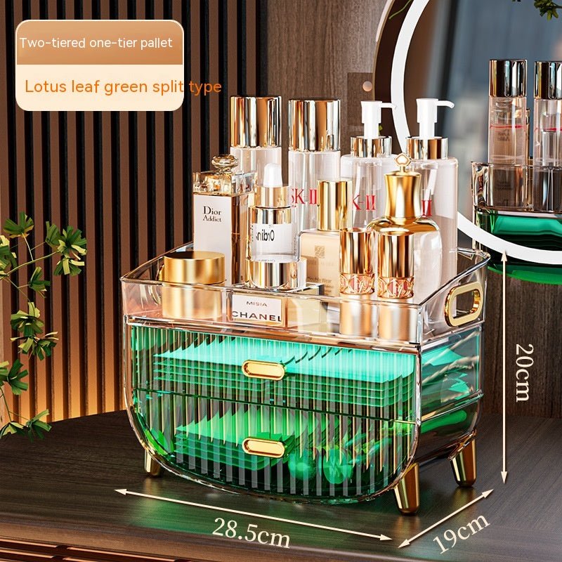 Cosmetics Dustproof Skin Care Products Desktop Storage Rack Dresser Acrylic Mask Storage Box Large Capacity - Fast shipping USA store