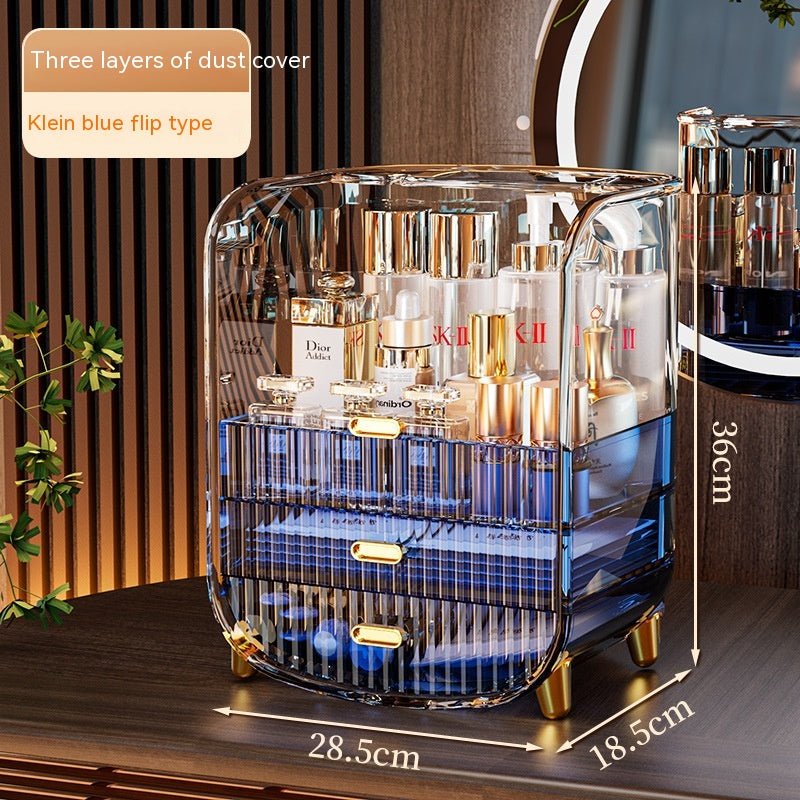 Cosmetics Dustproof Skin Care Products Desktop Storage Rack Dresser Acrylic Mask Storage Box Large Capacity - Fast shipping USA store