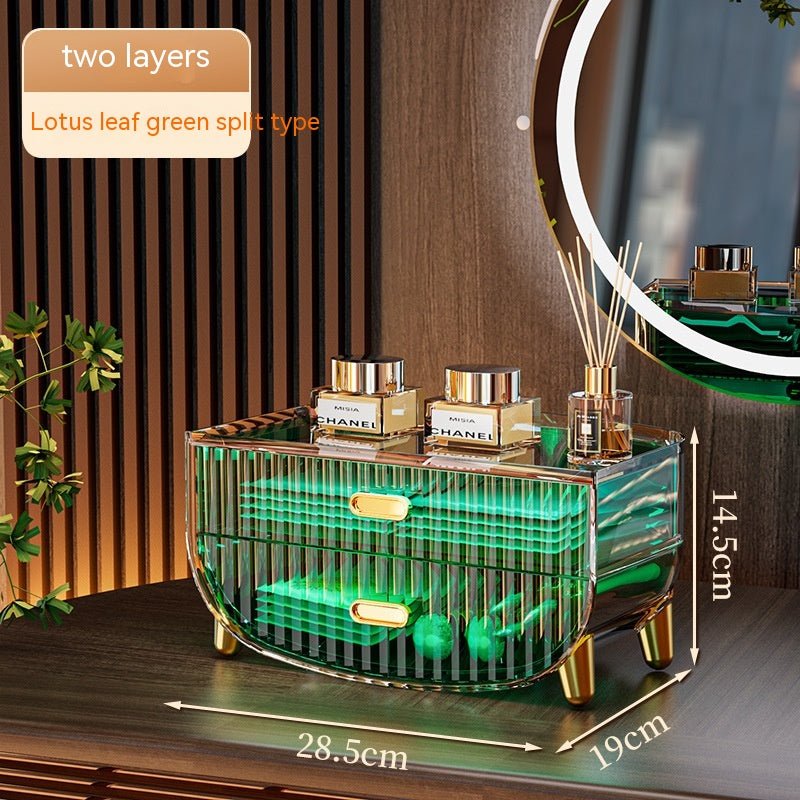 Cosmetics Dustproof Skin Care Products Desktop Storage Rack Dresser Acrylic Mask Storage Box Large Capacity - Fast shipping USA store