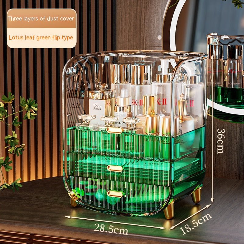 Cosmetics Dustproof Skin Care Products Desktop Storage Rack Dresser Acrylic Mask Storage Box Large Capacity - Fast shipping USA store
