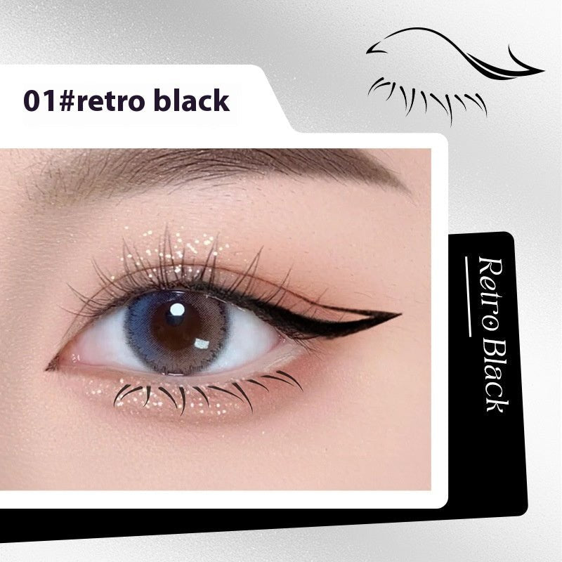 Double-headed Lower Eyelash Stamp Pen Waterproof Natural Long Lasting Eyeliner Beauty Products - Fast shipping USA store