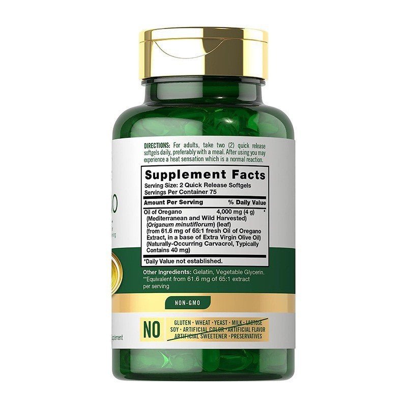 Health Care Products Oregano Oil Capsule Dietary Supplement Soft Capsules - Fast shipping USA store
