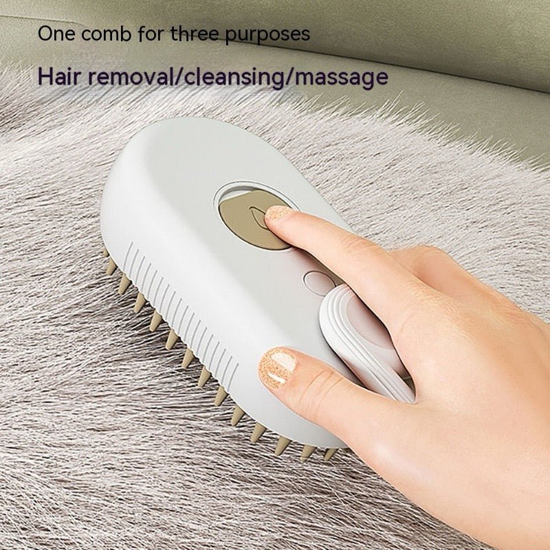 in-1 Electric Pet Grooming & Self-Cleaning Hair Removal Brush for Dogs & Cats - Fast shipping USA store