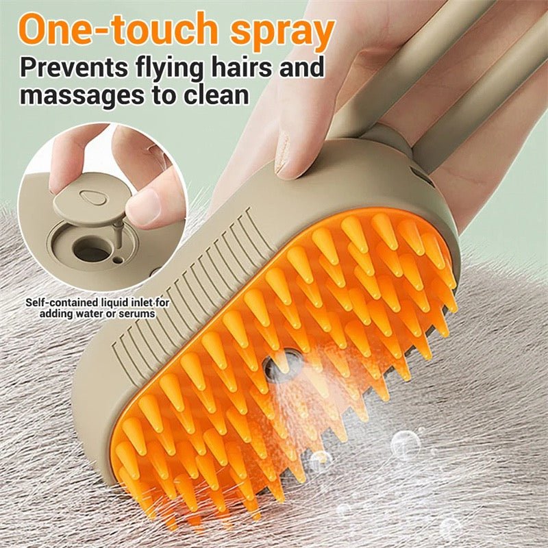 in-1 Electric Pet Grooming & Self-Cleaning Hair Removal Brush for Dogs & Cats - Fast shipping USA store