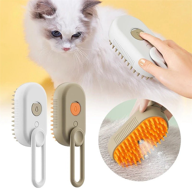 in-1 Electric Pet Grooming & Self-Cleaning Hair Removal Brush for Dogs & Cats - Fast shipping USA store