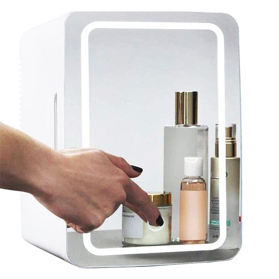 Mini Makeup Fridge Portable Cosmetic Refrigerator Cooler and Warmer Freezer for Perfume Beauty Skincare Products - Fast shipping USA store